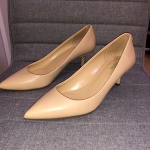 Michael Kors Nude Kitten Heels